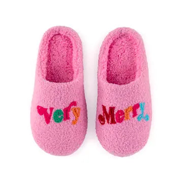 "Very Merry" Slippers