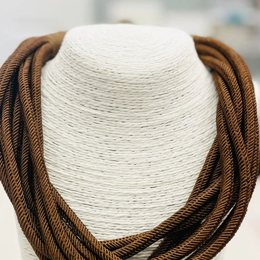 Espresso Rope Necklace