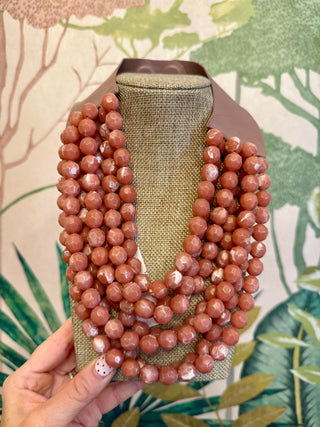 Multi Strand Beaded Necklace
