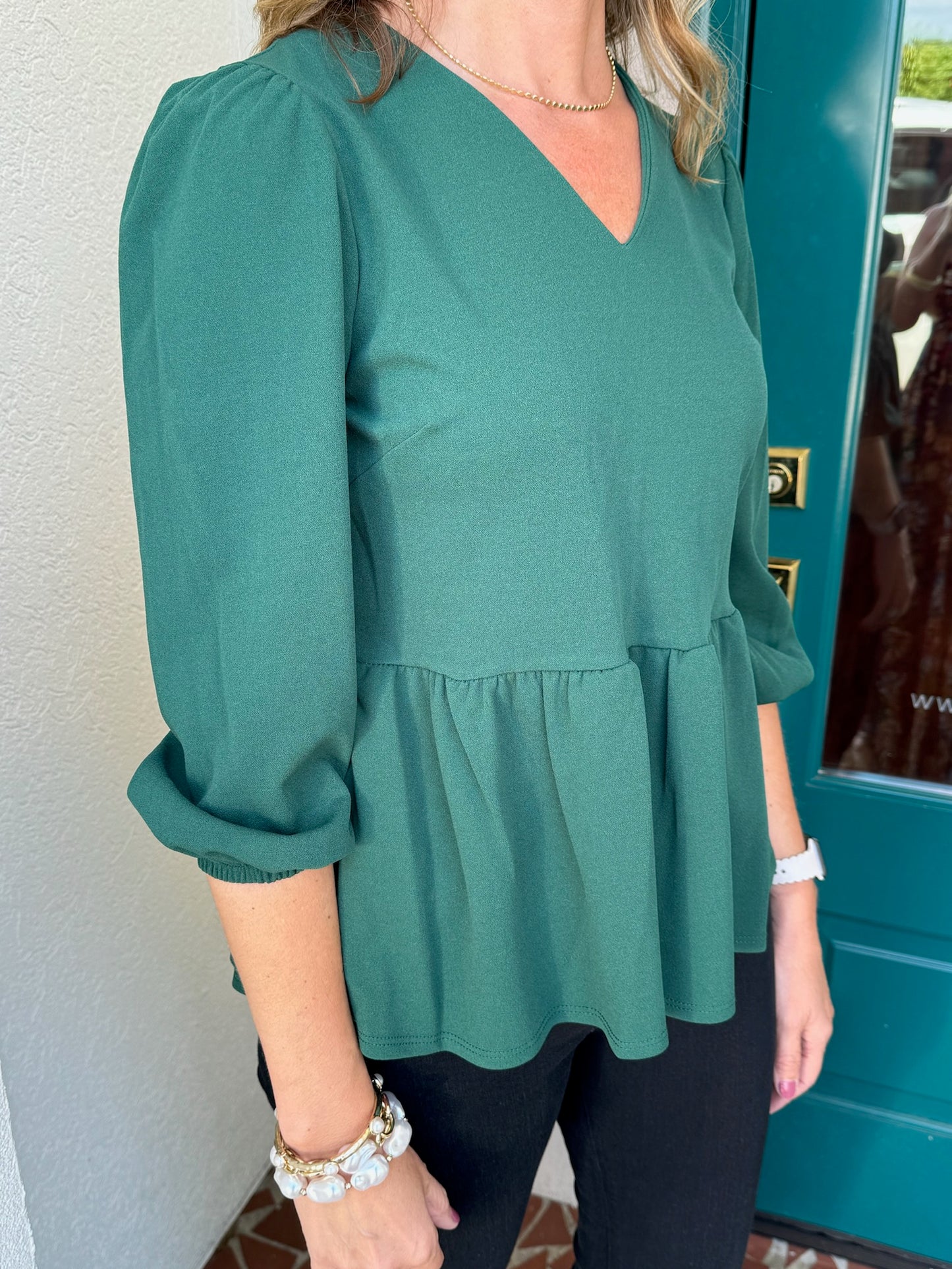 Easy Peplum Top