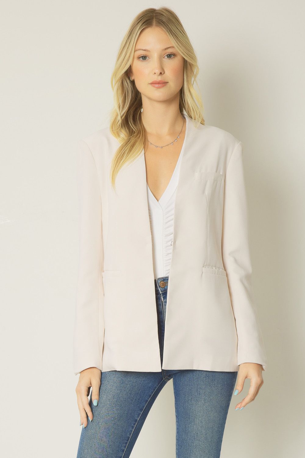 Ecru Blazer