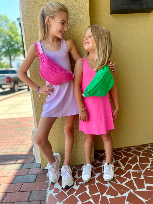 Tennis Dress with Shorts-Girls