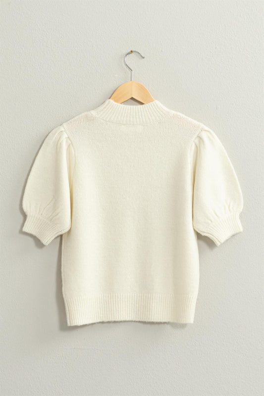 Puff Sleeve Sweater