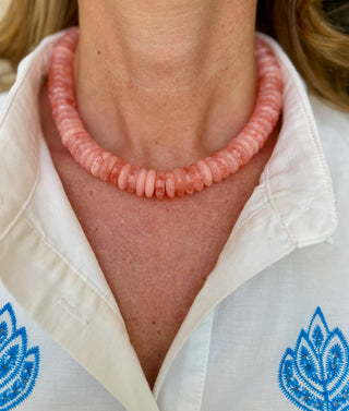 Coral Beaded Necklace
