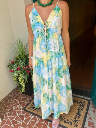 Sophie Tie Detail Maxi Dress