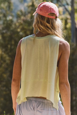 Whipped Lime Tempo Tank - Free People Movement