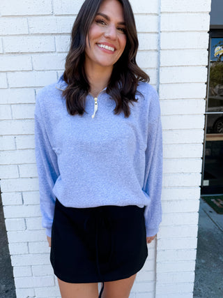 Scuba String Tie Front Skort-Saturday Steal