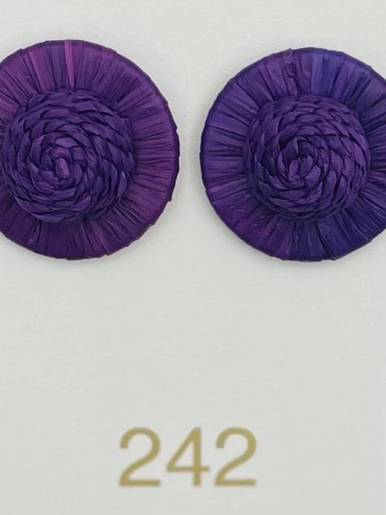 Zadie Purple Stud