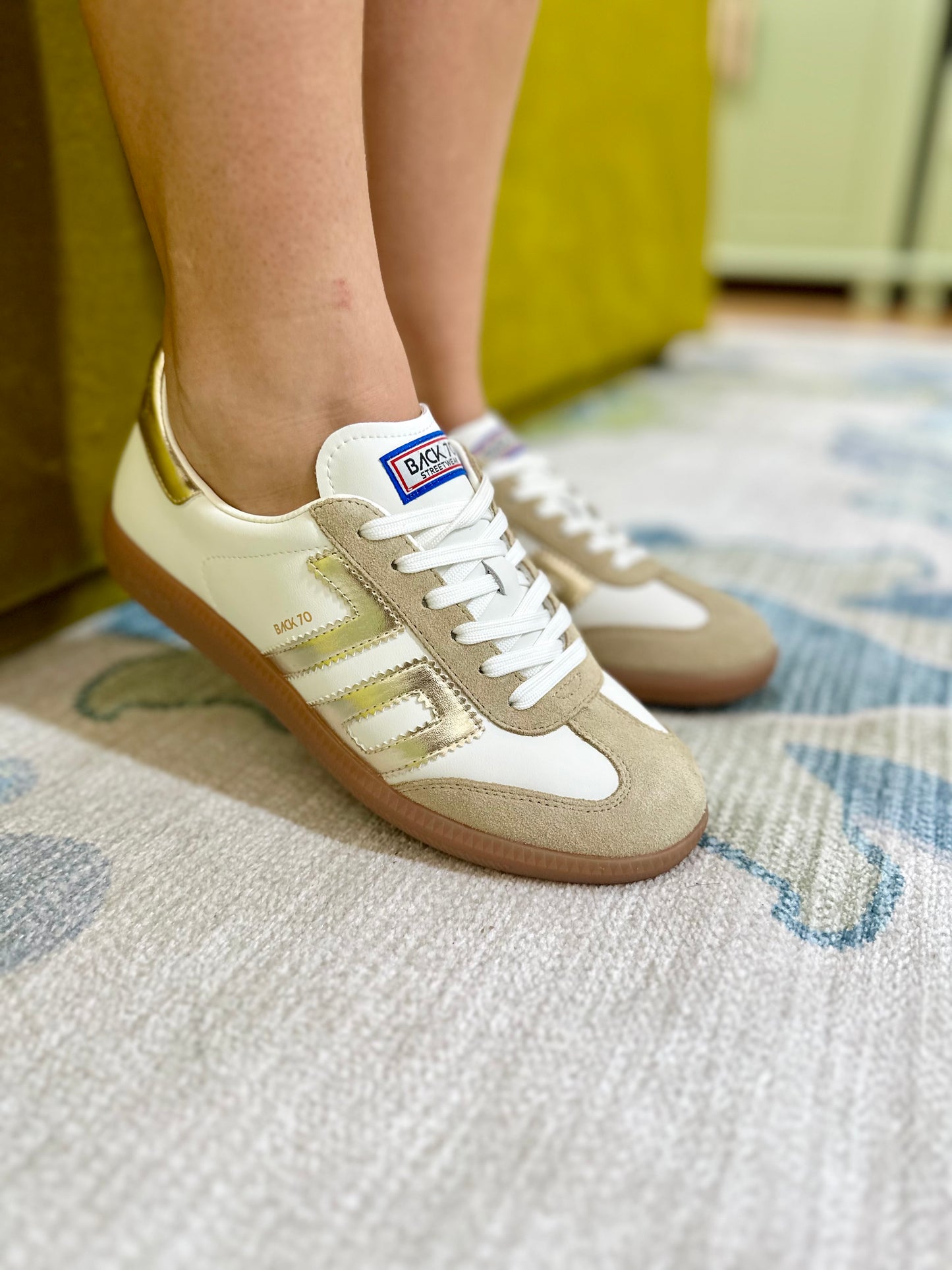 Cloud Beige Sneaker - Back 70