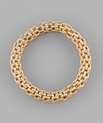 Gold Chain Stretchy Bracelet