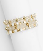 Ivory Bracelet Stack