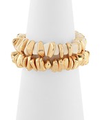 Gold & Ivory Bracelet Stack