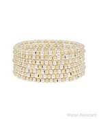 Gold & Silver Beaded Bracelet Stack