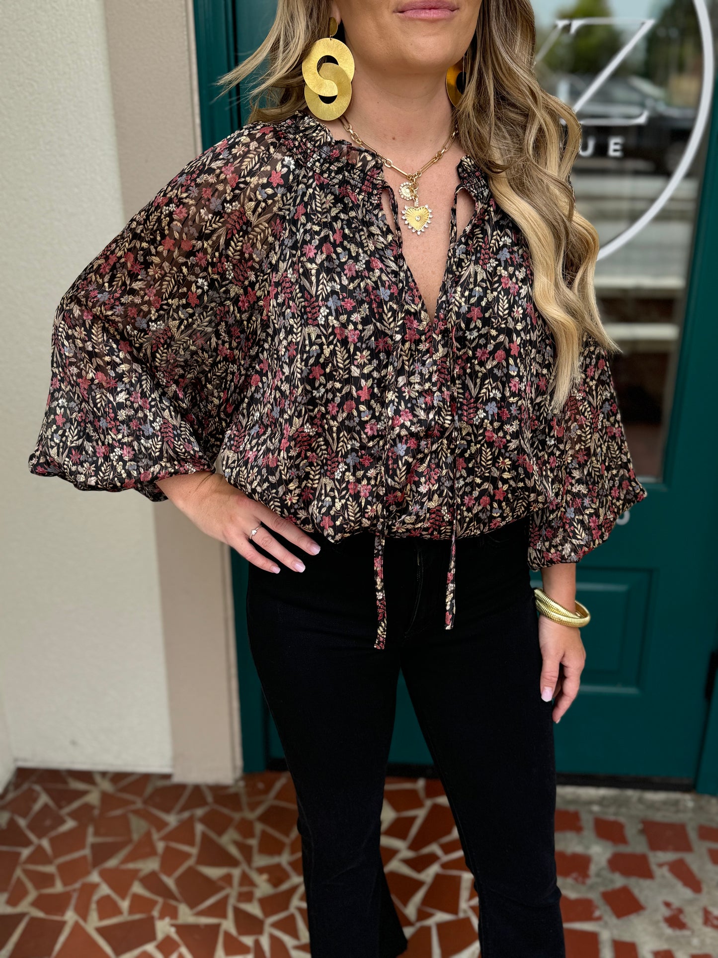 Mandy Long Sleeve Blouse - Thornberry