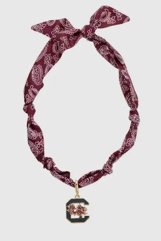 Game Day Scarf Necklace