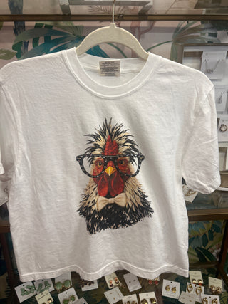 Rhinestone Cocky Tee