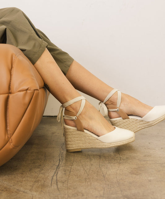 Alondra Lace up Espadrille Wedge