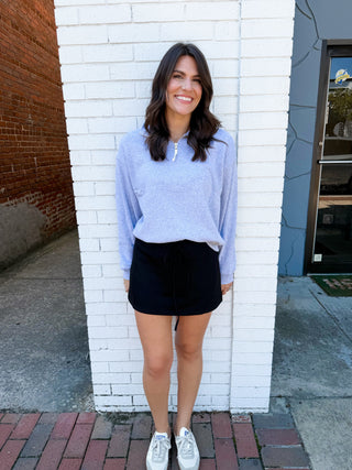 Half Zip Sweatshirt-Saturday Steal