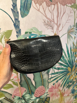 Croc Crossbody Purse