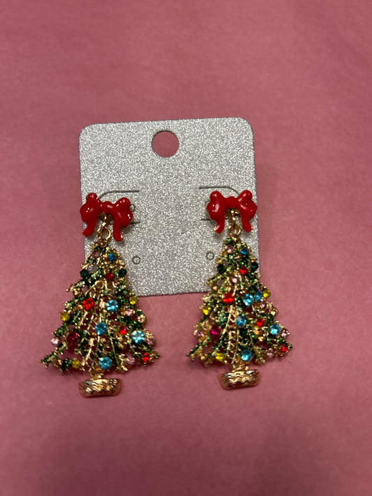 Christmas Tree Earrings