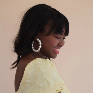 Macy Pearl - Earrings