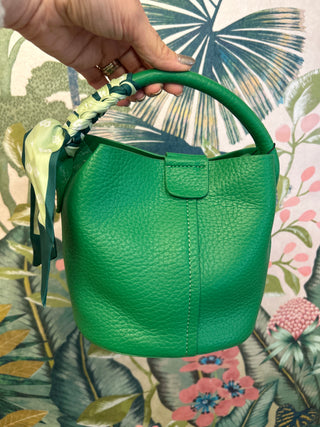 Green Scarf Detail Purse