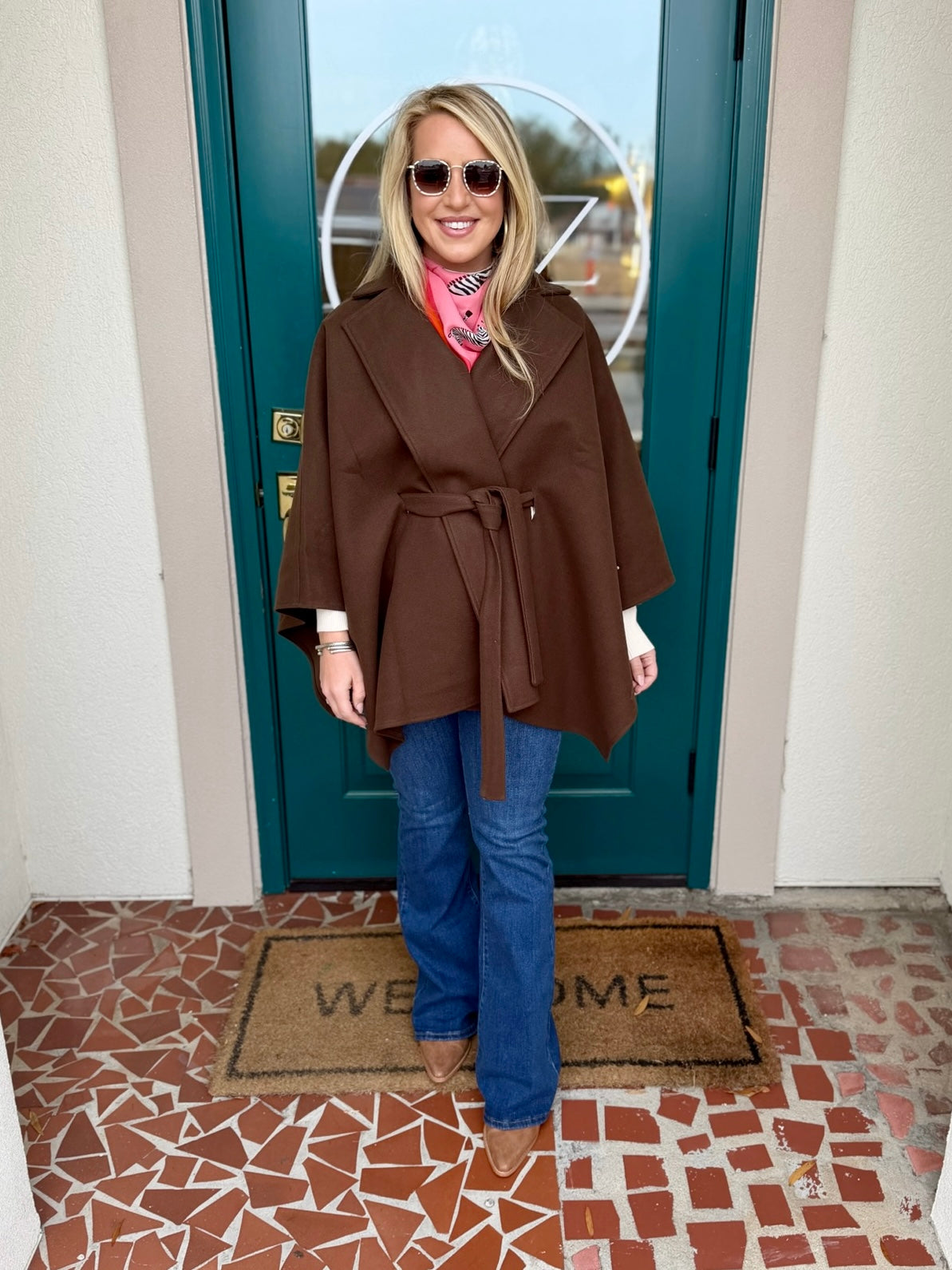 Rain or Shine Silk Scarf