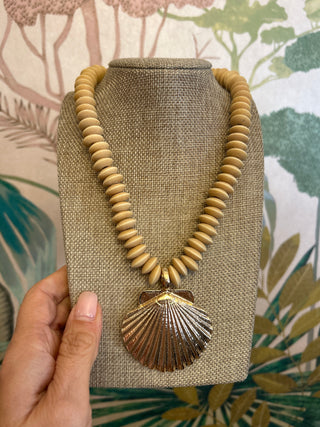 Shell Bead Necklace