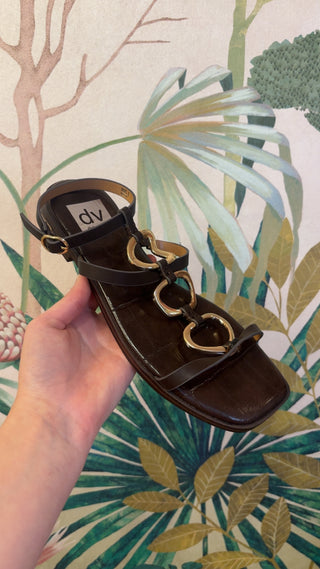 Macin Brown Sandal- Dolce Vita