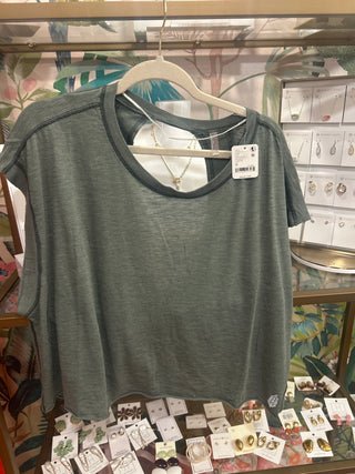 Foilage My Time Tee-Free People Movement