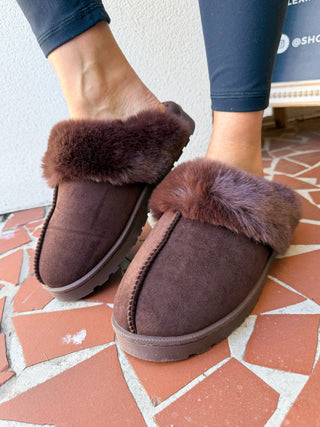 Snuggly Fur Slippers-Saturday Steal