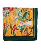 Yellow Floral Scarf