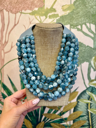 Multi Strand Beaded Necklace