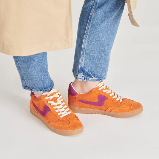 Orange Suede Dolce Vita Notice Sneakers