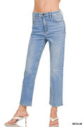 Westin Cropped Straight Denim-Saturday Steal
