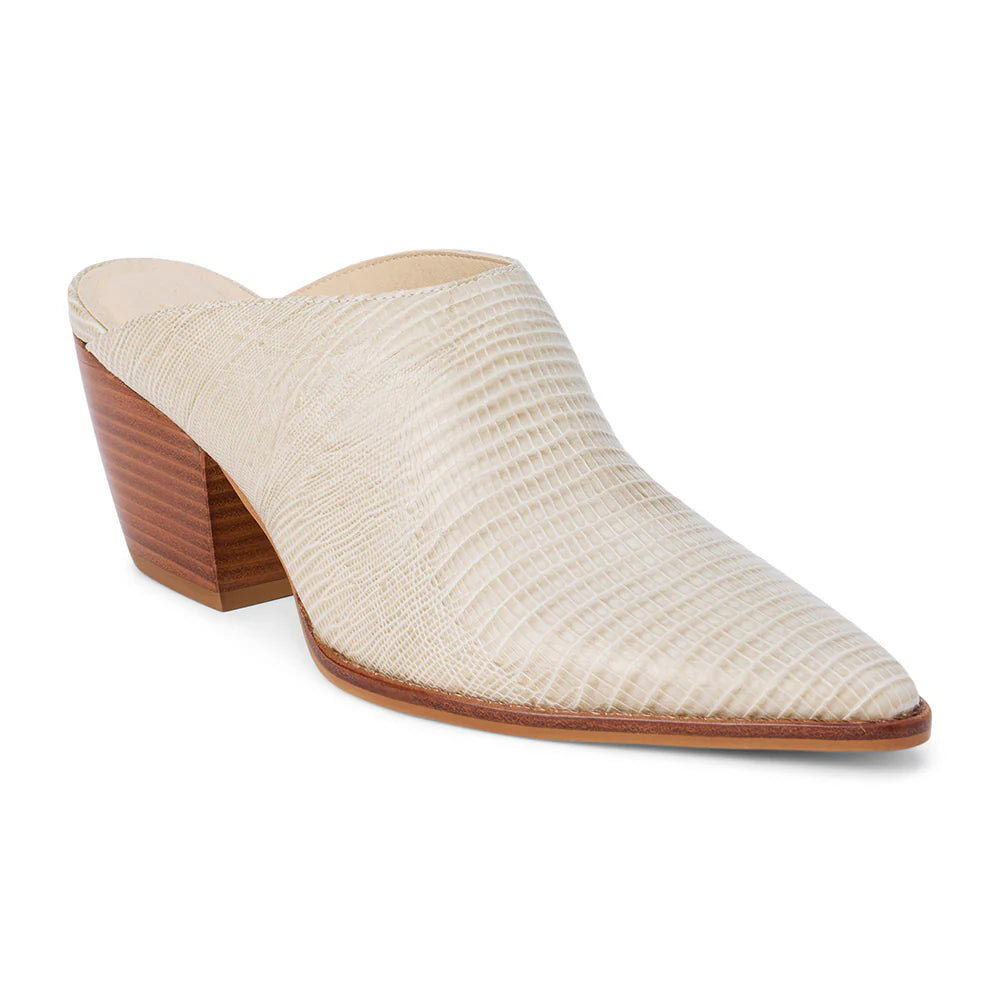 Cammy Mule- Beige Lizard Matisse