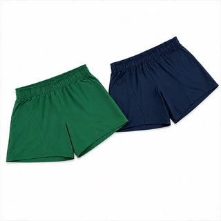 Elastic Waistband Athleisure Shorts-Saturday Steal