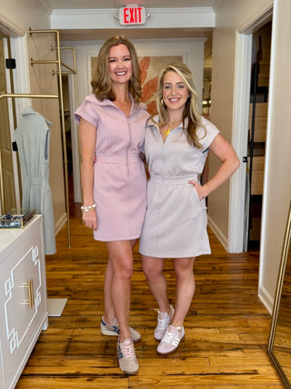 Modal Zip Front Dress-Saturday Steal