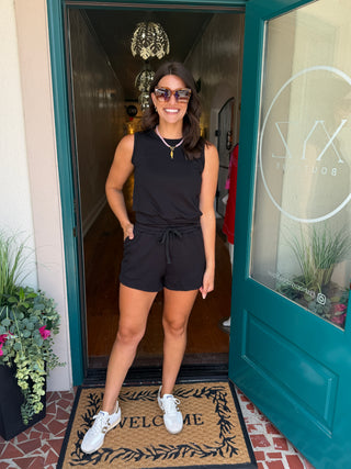 REORDER 6/25 Sleeveless Modal Short Set-Saturday Steal