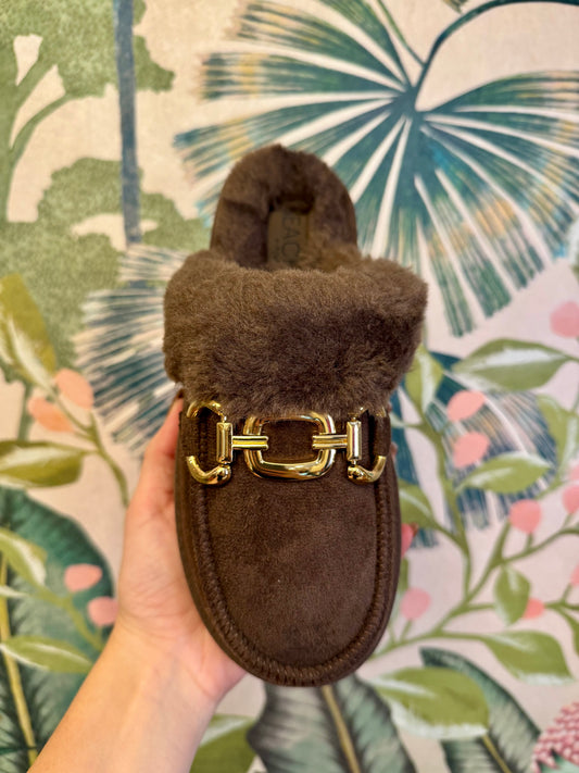 Davos Choco Slipper