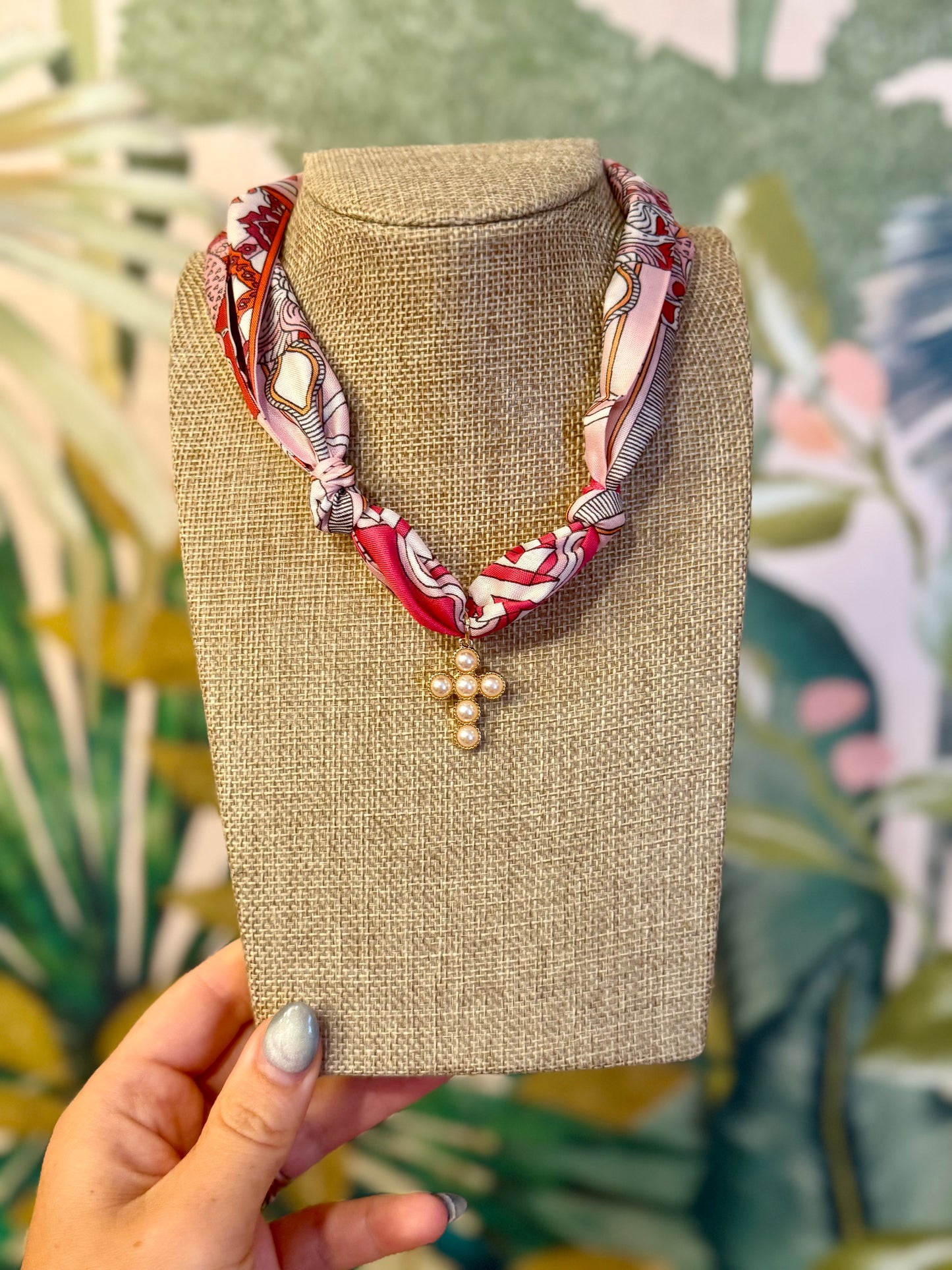 Carrie Ann Scarf Necklace