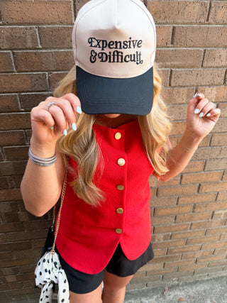 Expensive & Difficult Trucker Hat