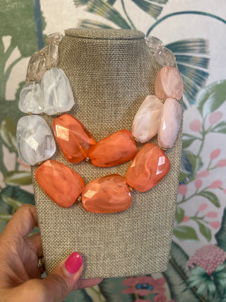 Summer Scape Beaded Necklace