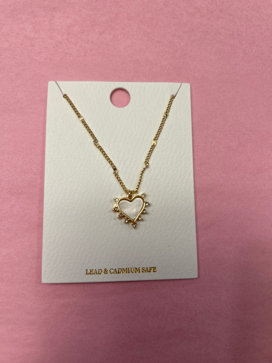 Emmy Heart Necklace