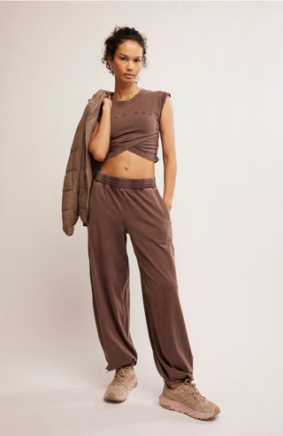 Chocolate Hot Shot Crossover Set - Free People Movement