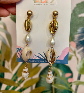 Neptune Shell Earrings
