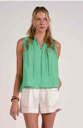 Mint Sleeveless Top