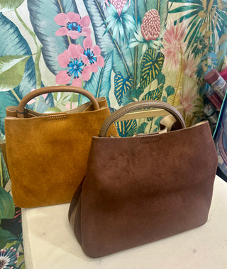 Lucia Suede Bag