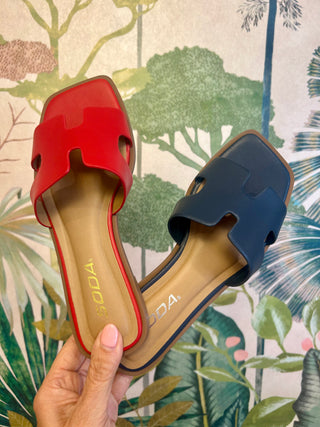 Knit Sandal Slides-Saturday Steal