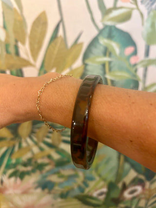 Tortoise Bangle Bracelet